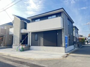<b>流山市東初石13期<br>新築戸建<br>価格変更<font color=red>3,998</font>万円~</b>