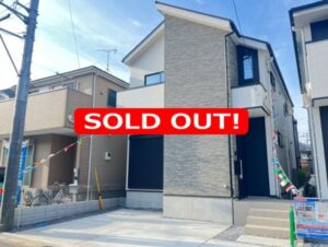 <b>流山市東初石13期<br>新築戸建<br>価格変更<font color=red>4,488</font>万円</b>